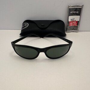 Vintage Ray-Ban Black Predator Sunglasses RB2030 PSB W3284
